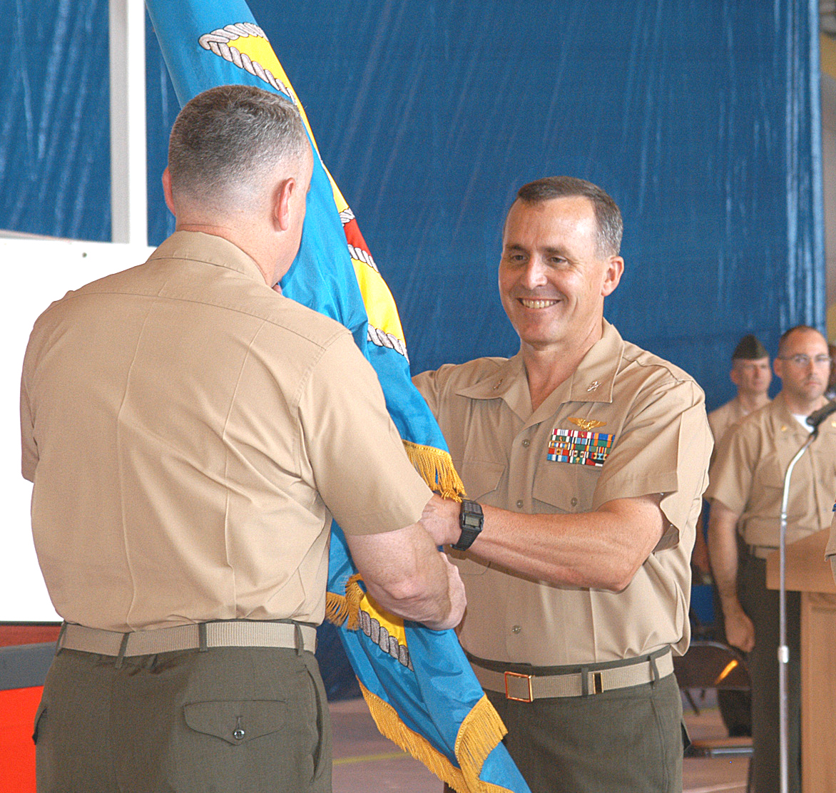 Reins Of Command Change Hands At Depot Navair