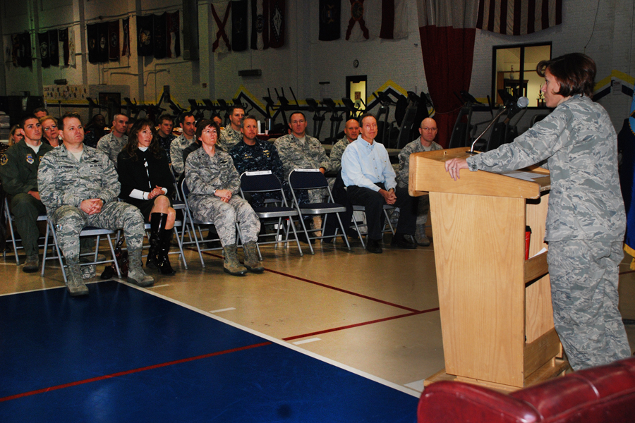 CFC Ceremony Held at Lakehurst Gym NAVAIR
