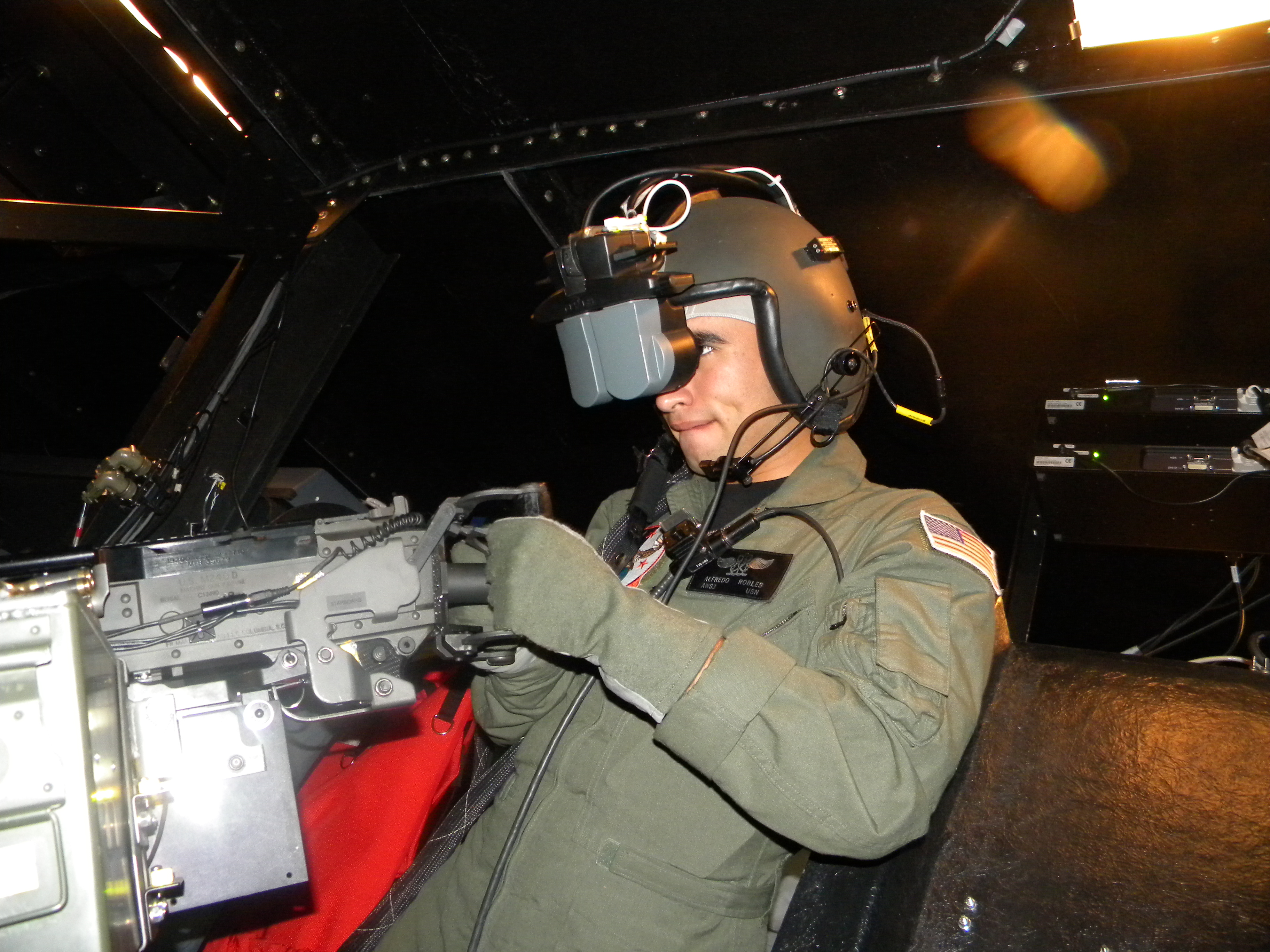 First MH 60S aircrew virtual environmental trainer ready for