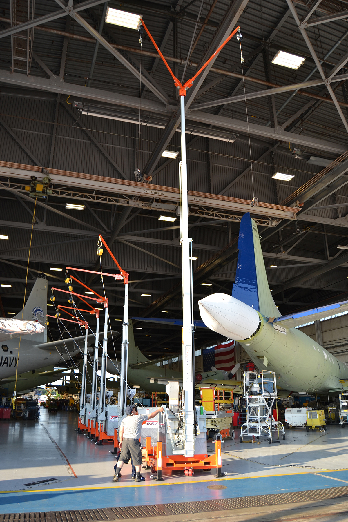 New fall protection on the rise at FRCSE NAVAIR