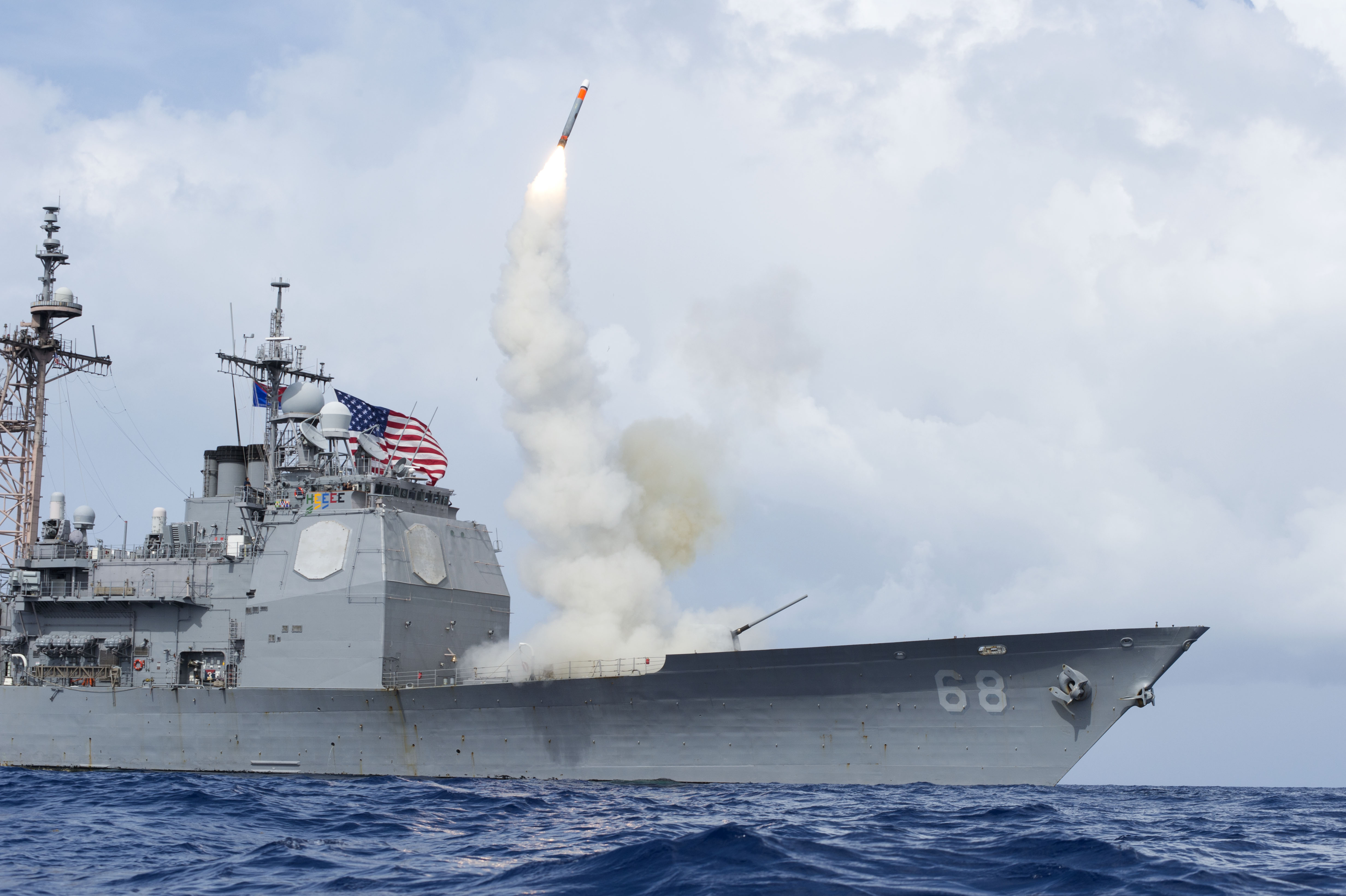 USS Anzio Conducts Tomahawk Test Launch | NAVAIR