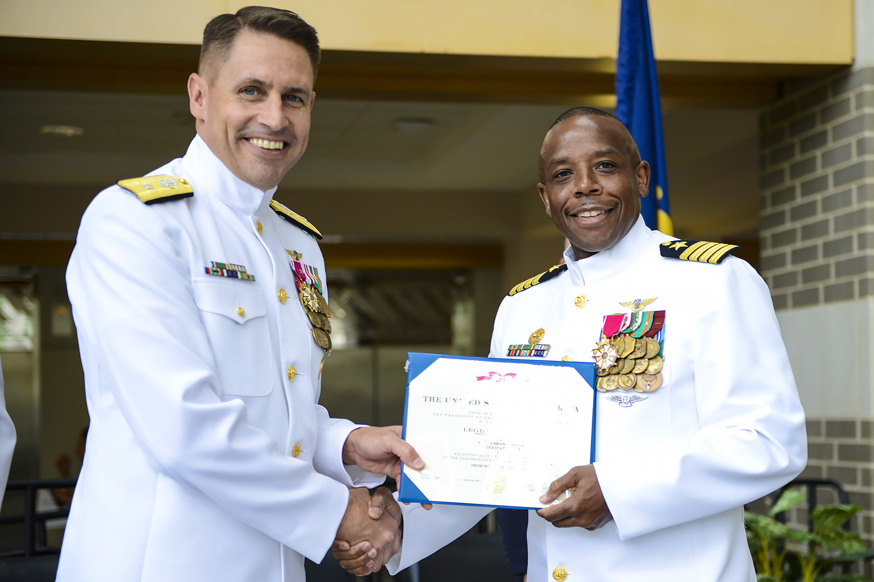 Jacobs retires, Dall assumes command of Common Aviation Support ...